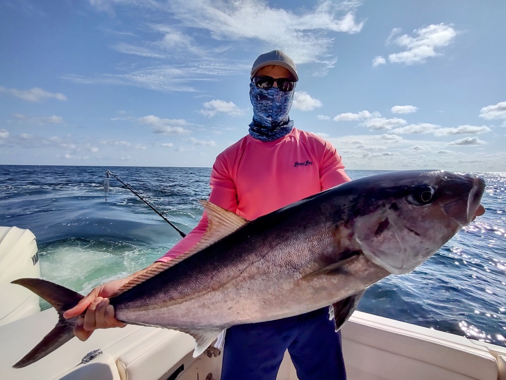 A single Blue Runner fish caught in FL