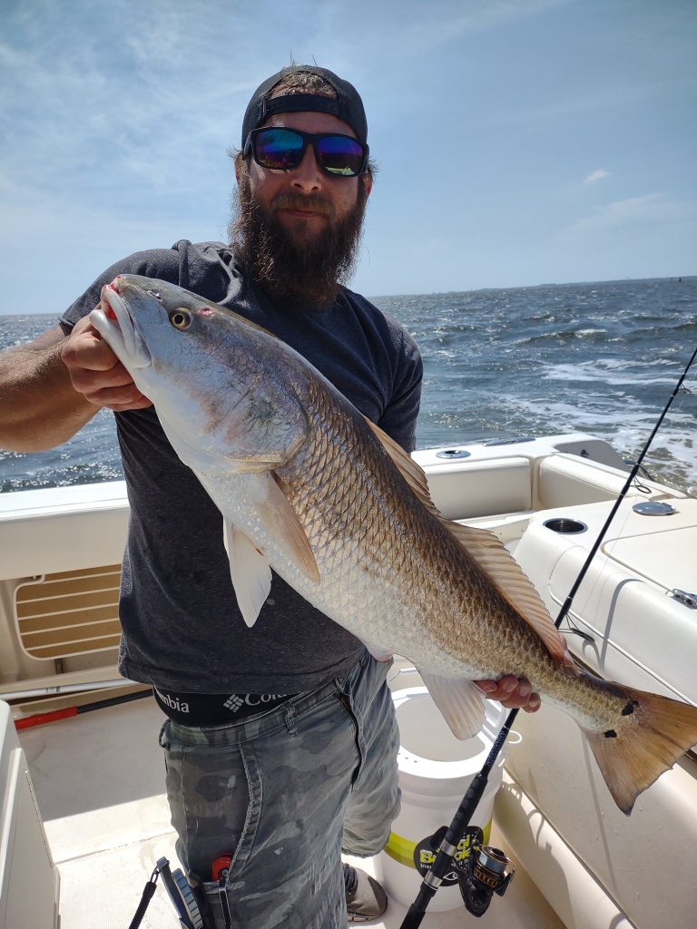 Redfish caught in Pensacola