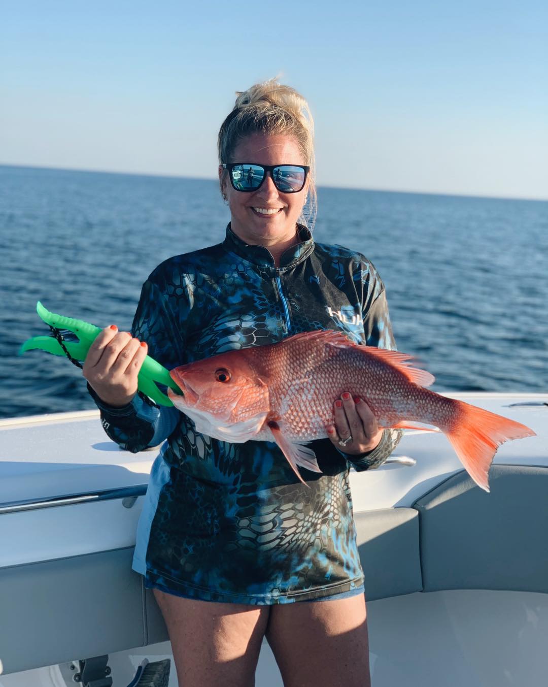 Red snapper caught while fishing in Port Orange FL