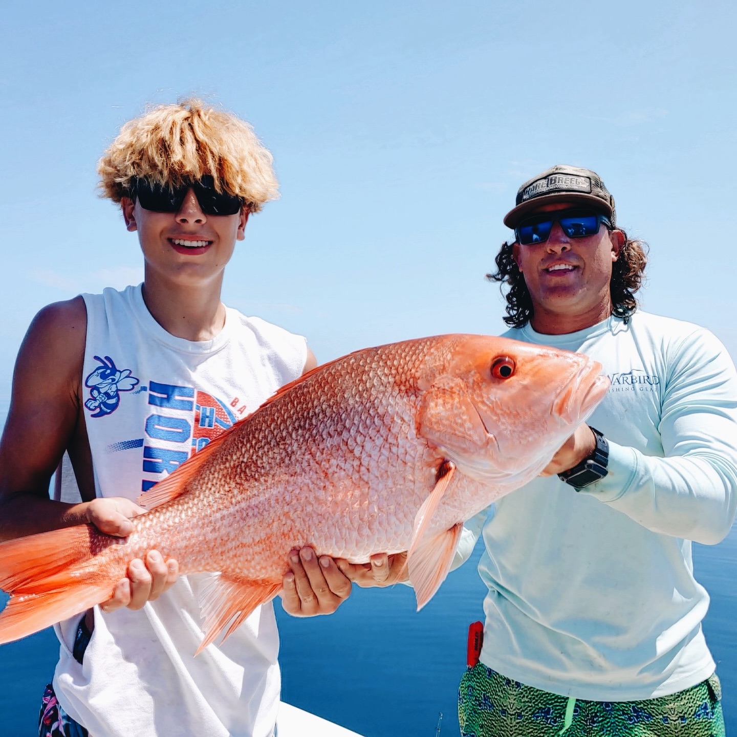 Port Orange offshore fishing charter boat targeting grouper, cobia, sharks in Atlantic waters