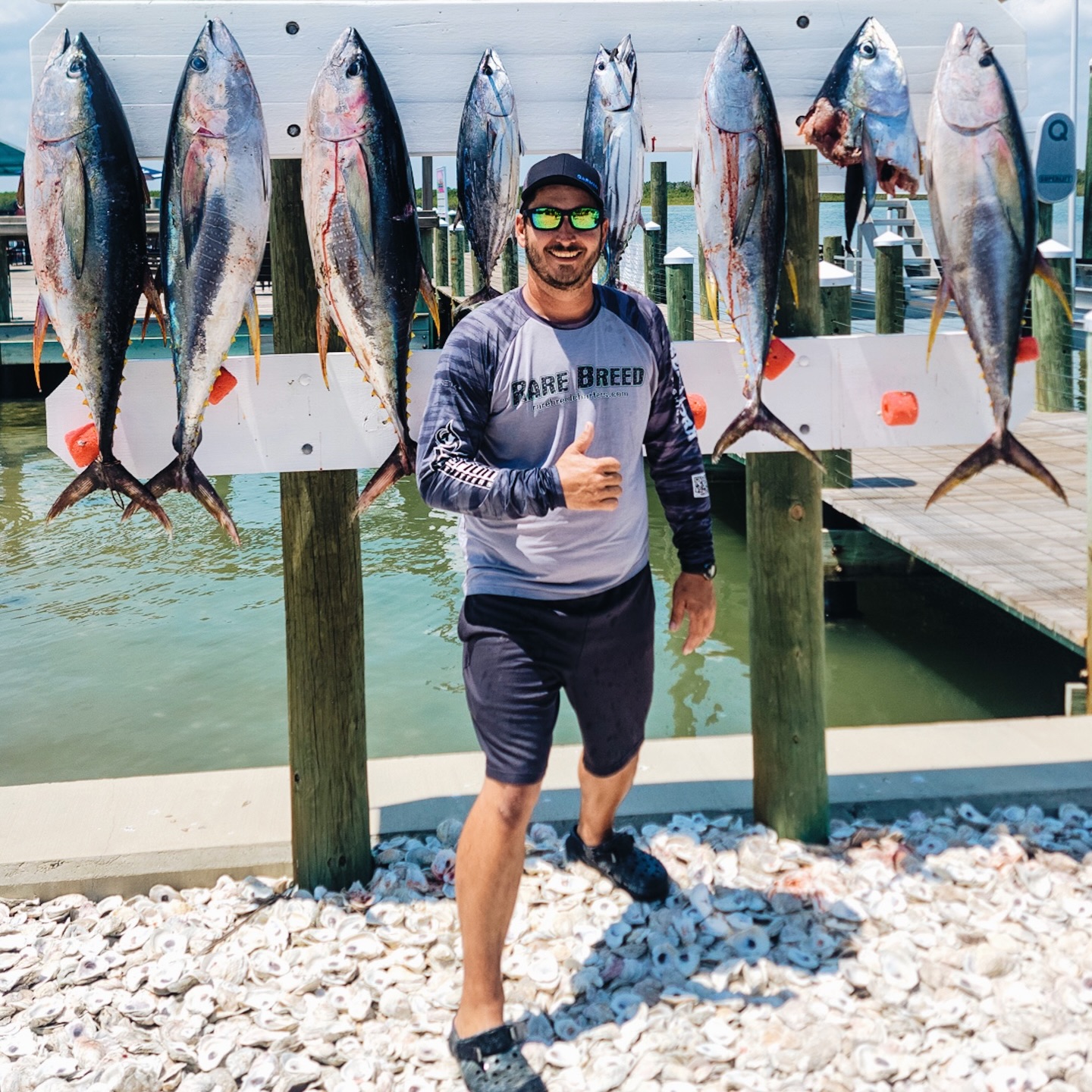 Port Orange offshore tuna fishing charter boat targeting yellowfin blackfin Gulf Stream