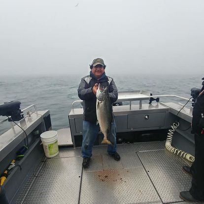 Angler fishing in BC