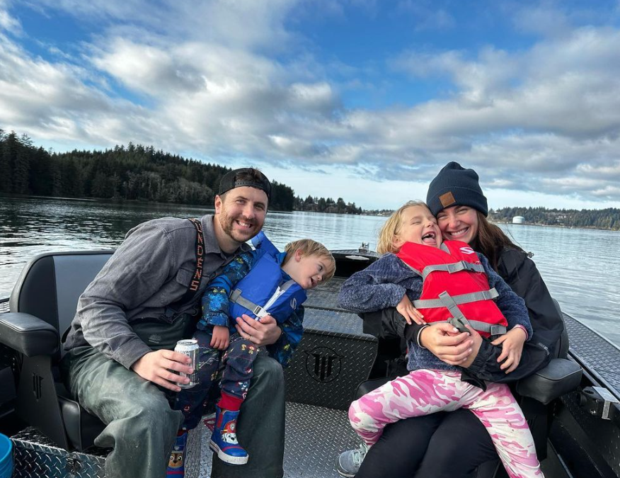 Four anglers fishing in Corvallis