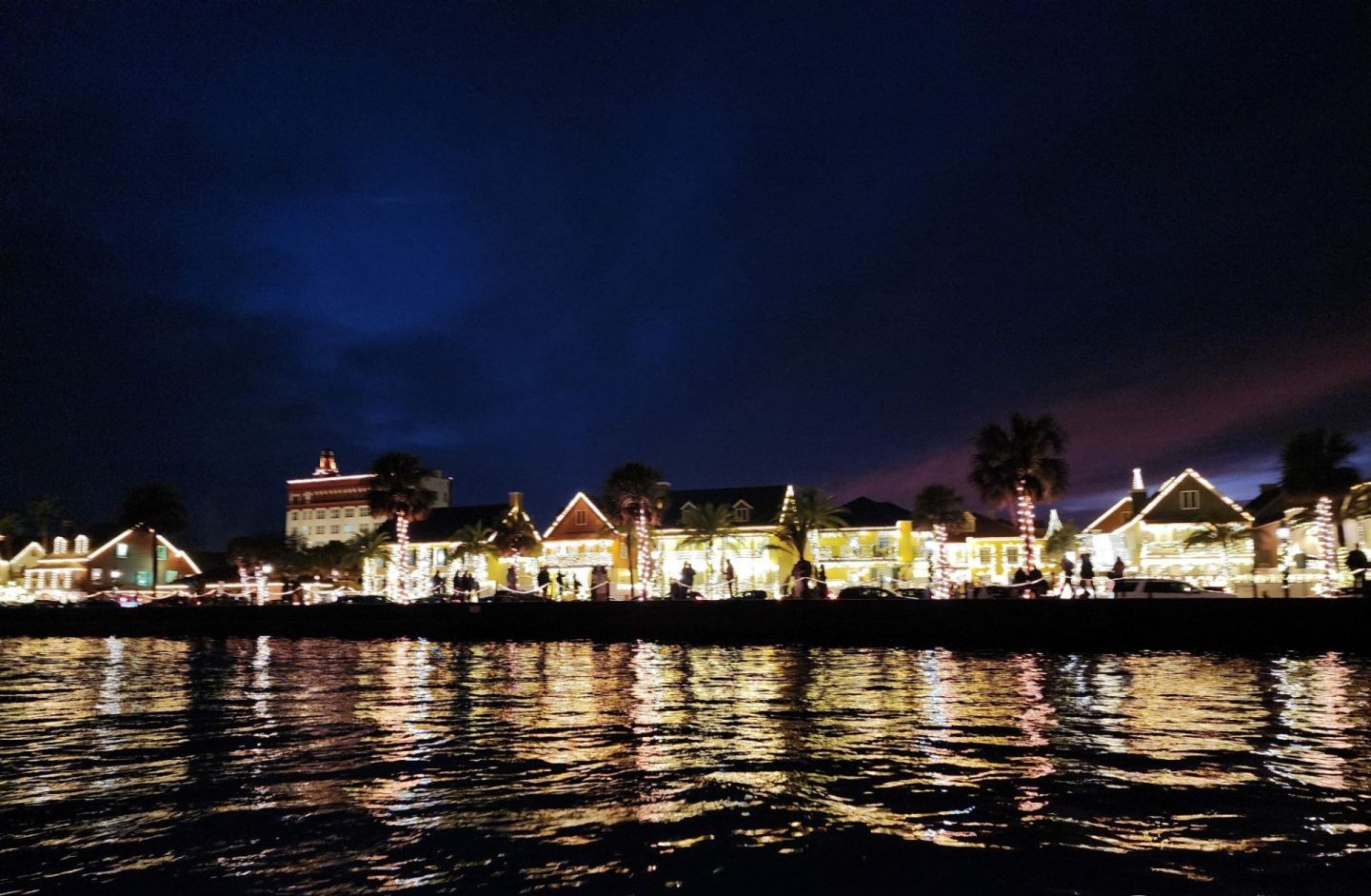 Person enjoying a scenic cruise in St. Augustine