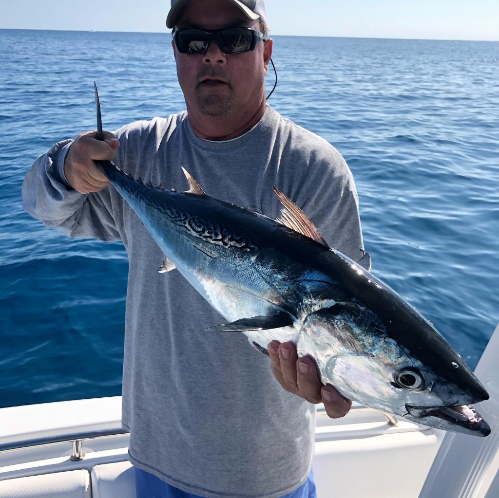 Angler with a 21-inch fish at Ramrod Key