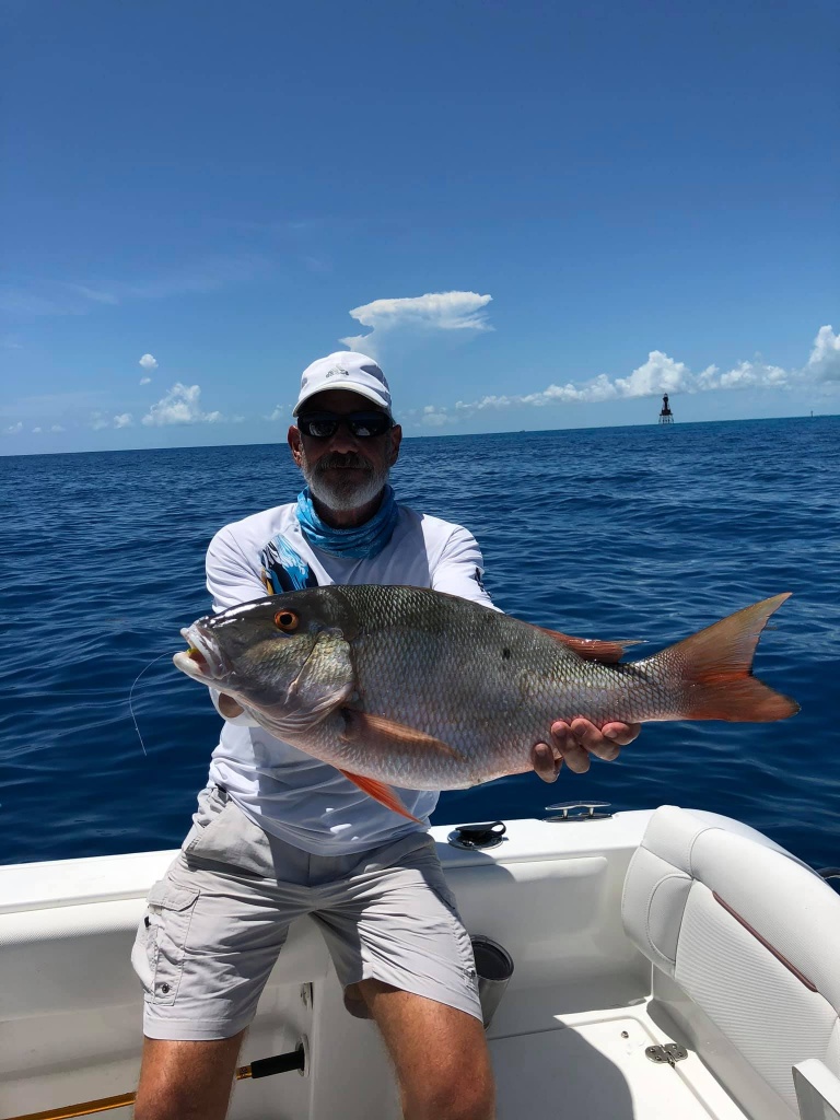 An angler's great catch at Ramrod Key