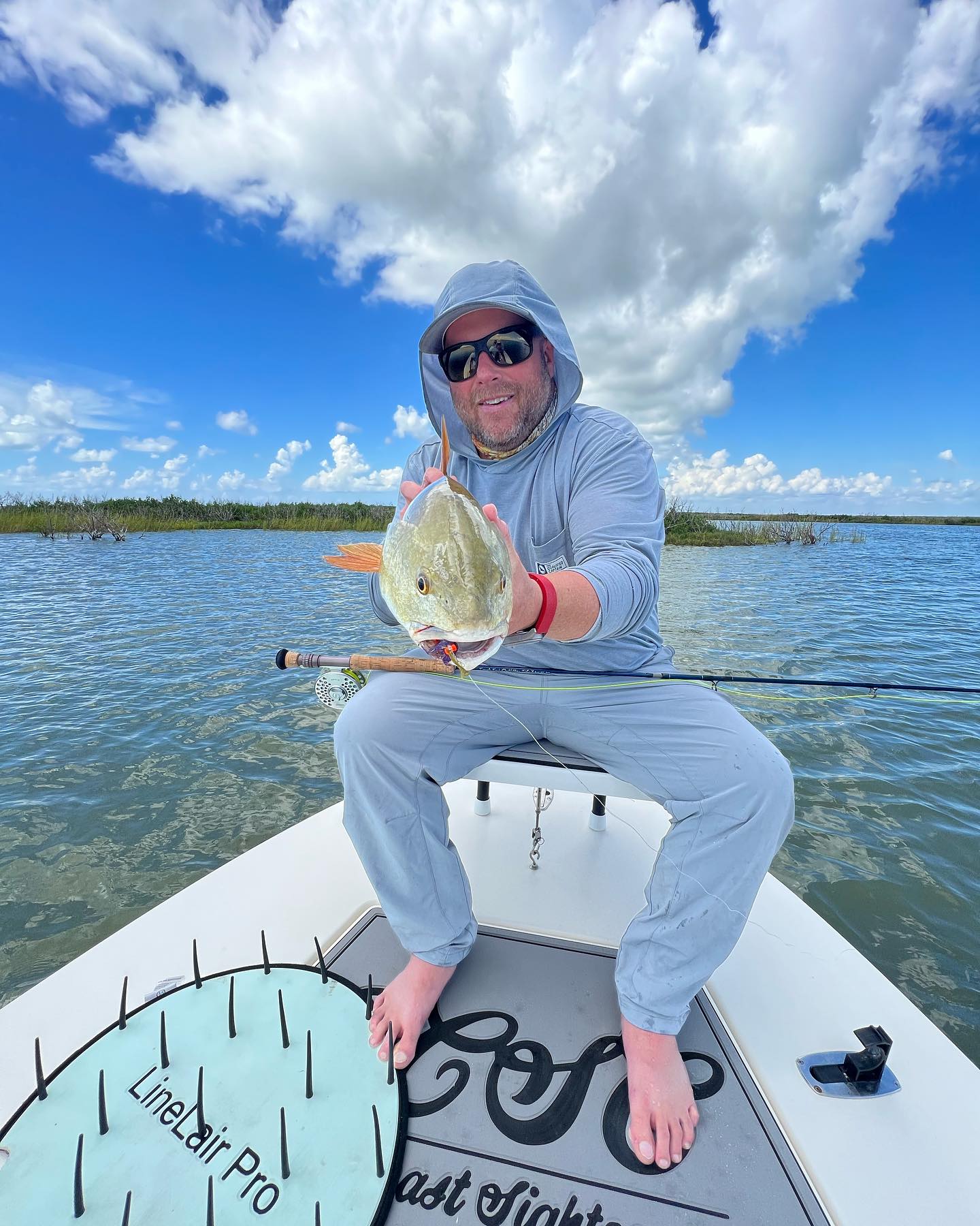 Angler fishing in TX