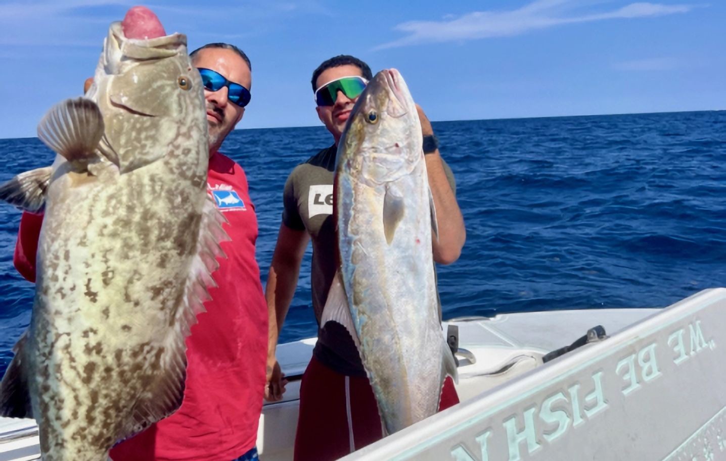 Two gag groupers caught by anglers in Port Canaveral