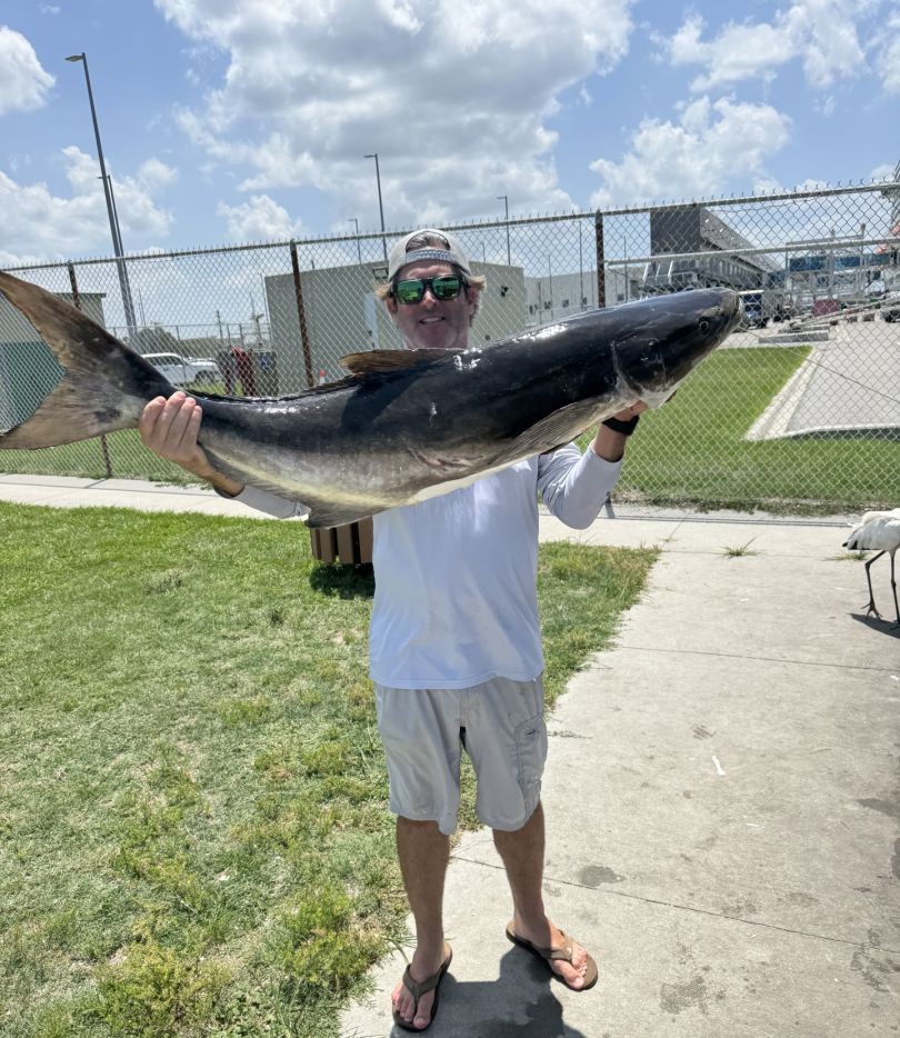 Person fishing in Florida