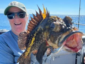 One angler fishing in Alaska