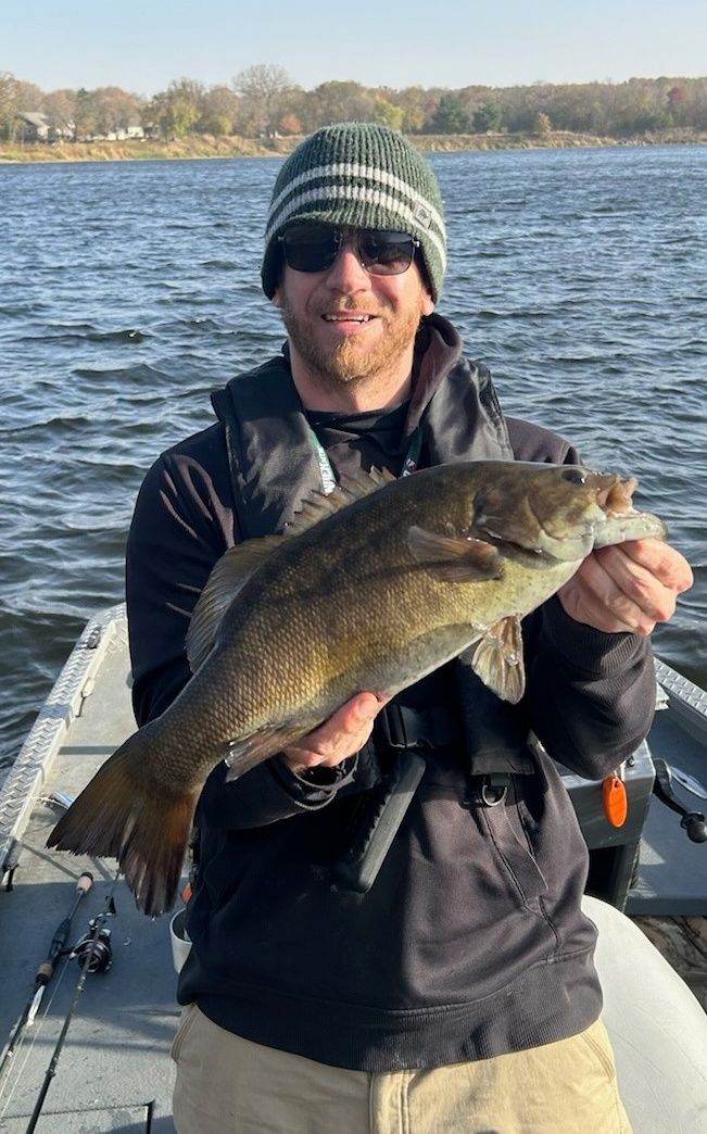 1 angler fishing in Minnesota
