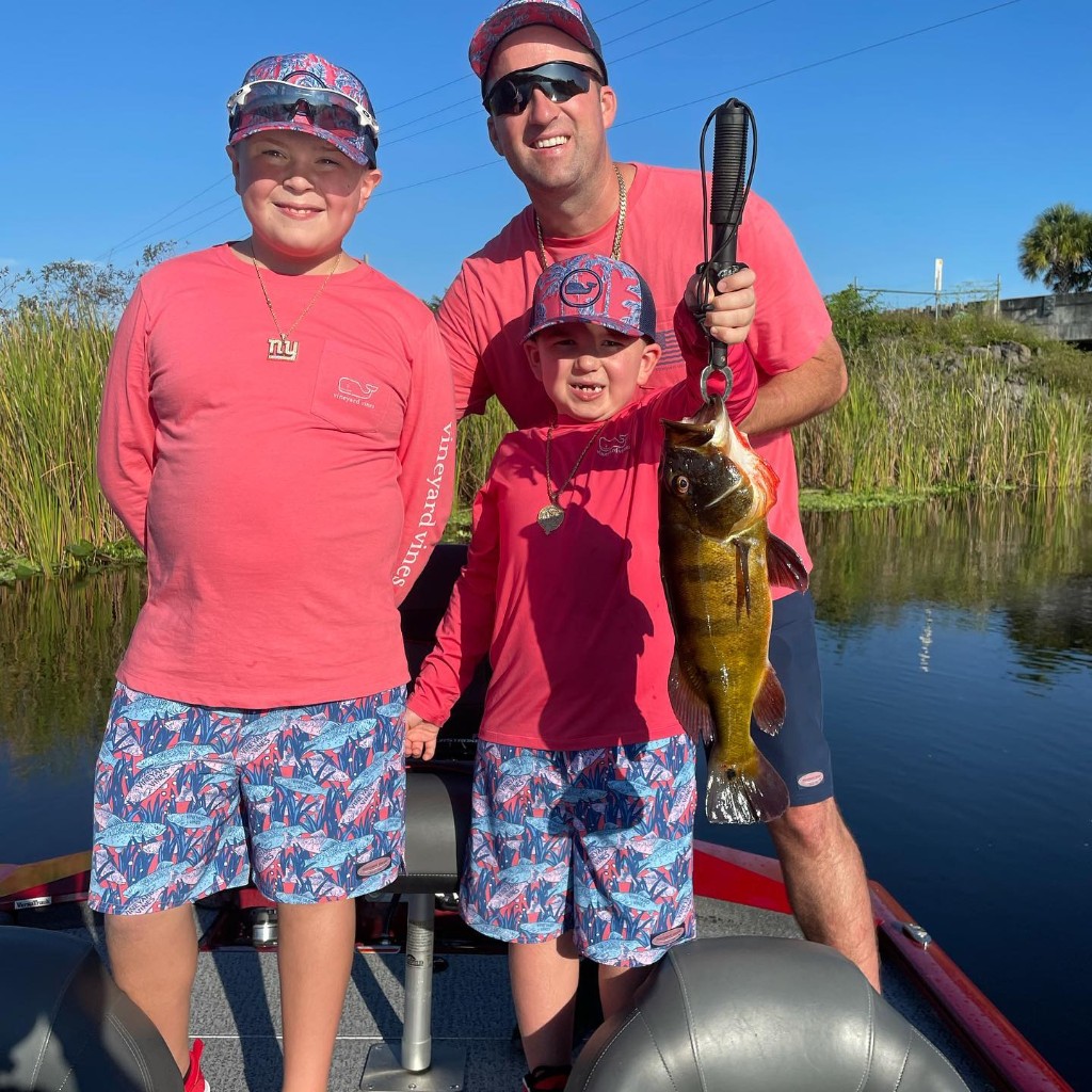 Three people fishing in Parkland