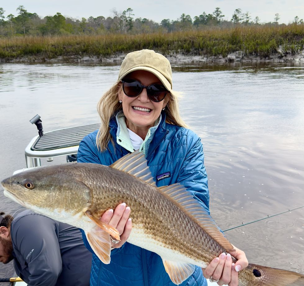 Redfish caught on Hilton Head Island