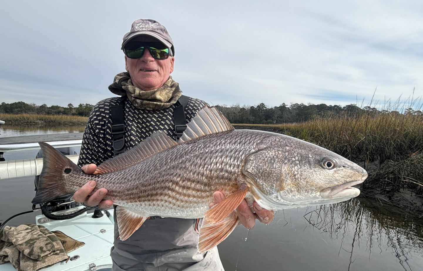 Redfish caught at Hilton Head Island