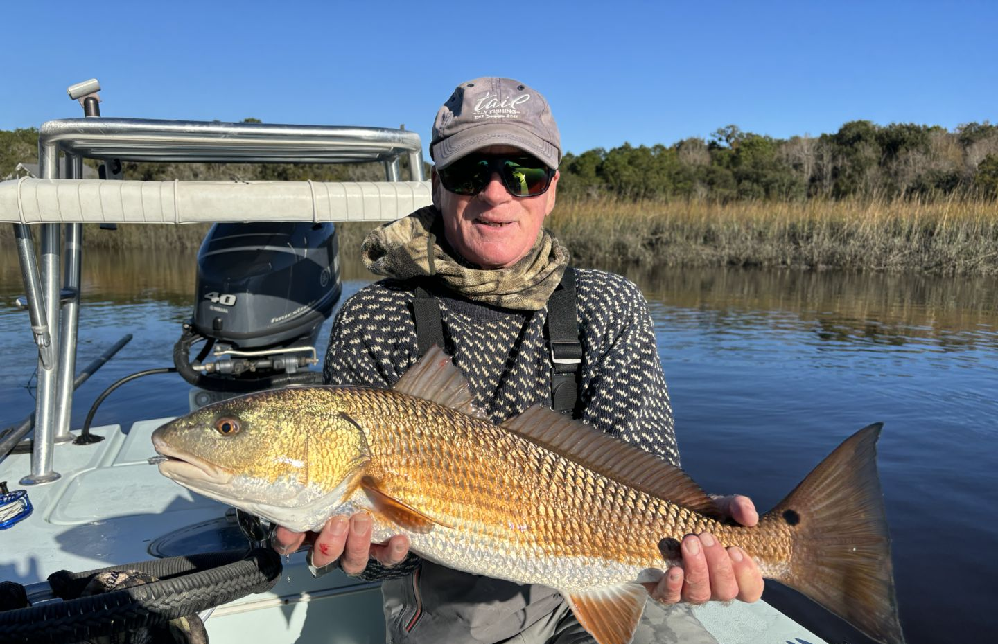 Redfish catch at Hilton Head Island