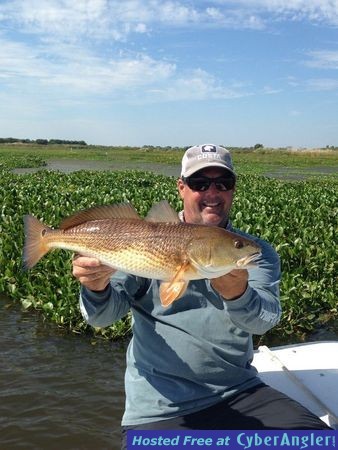 Angler with a 22-inch fish in FL
