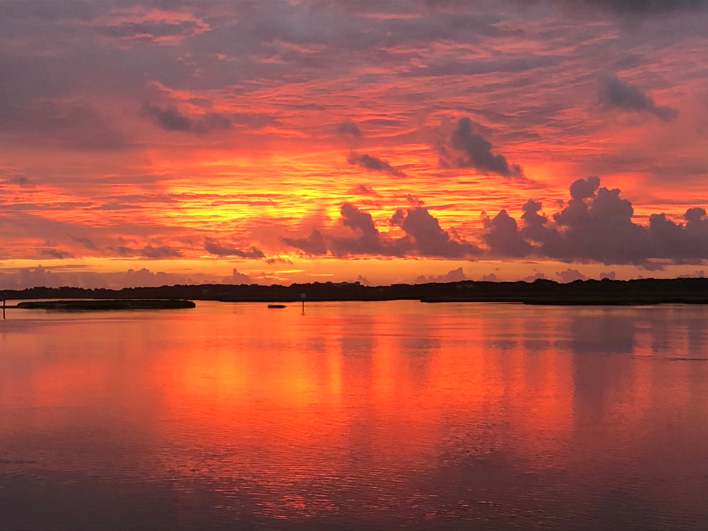 Scenic coastal landscape of Neptune Beach