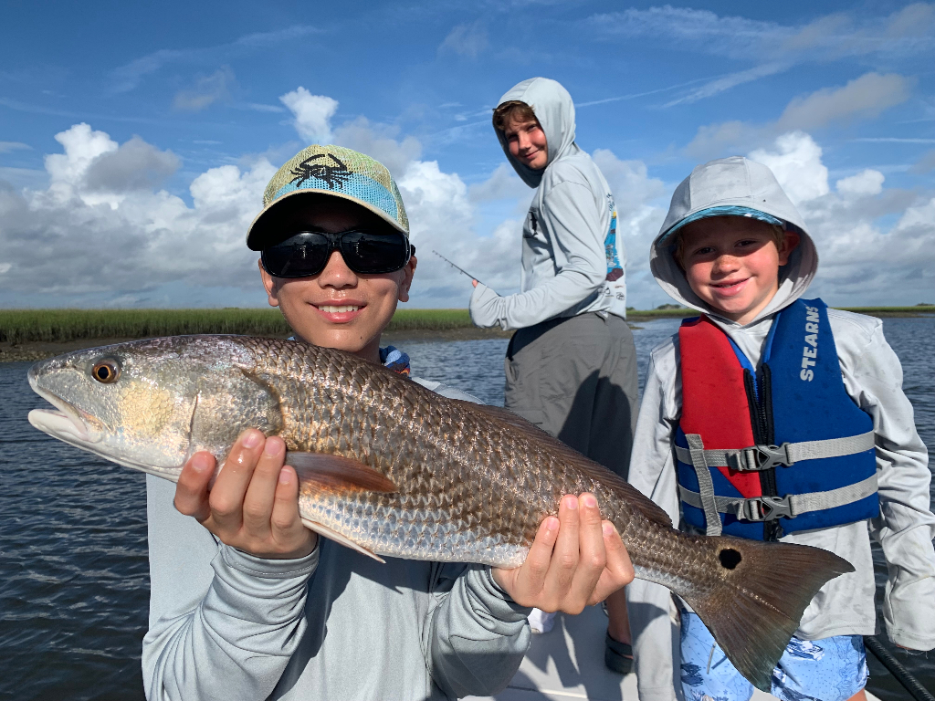 Redfish caught at Neptune Beach