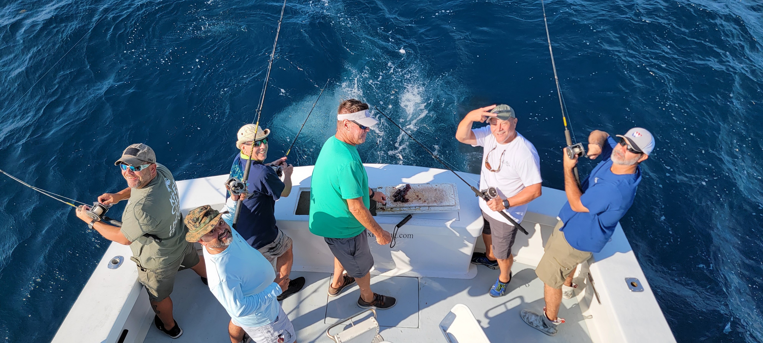 7 people fishing in NC