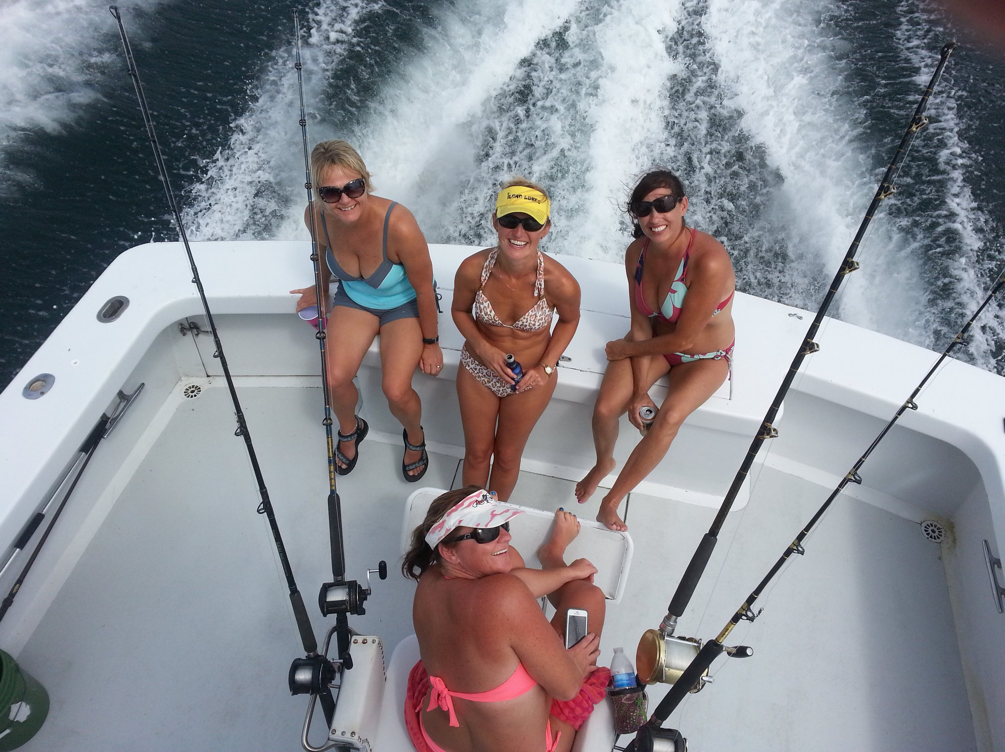 Fishing trip with 4 people in NC