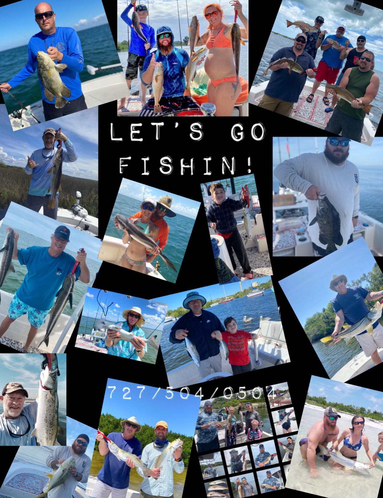 Tarpon Springs Fishing charters, let's go! 