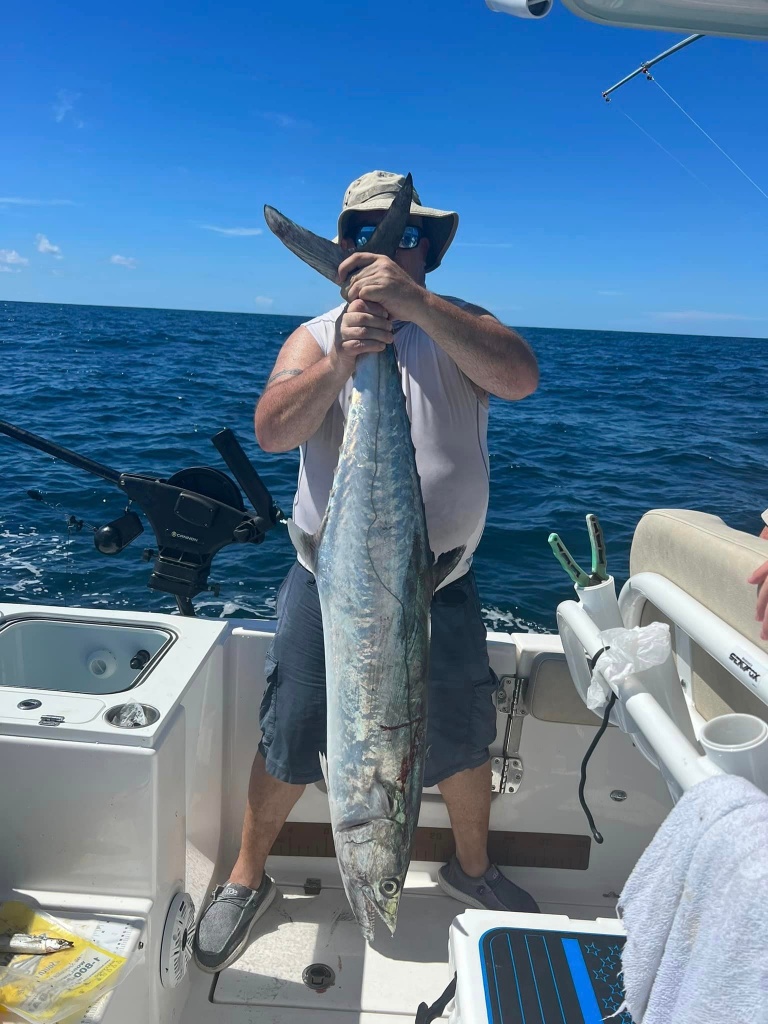 King Mackerel caught while fishing in Murrells Inlet