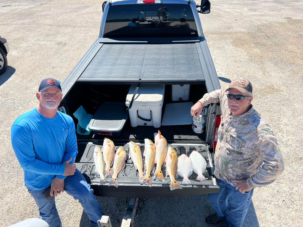 6 fish caught in Port Arthur