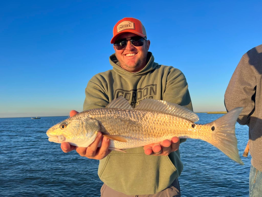 Redfish catch in TX