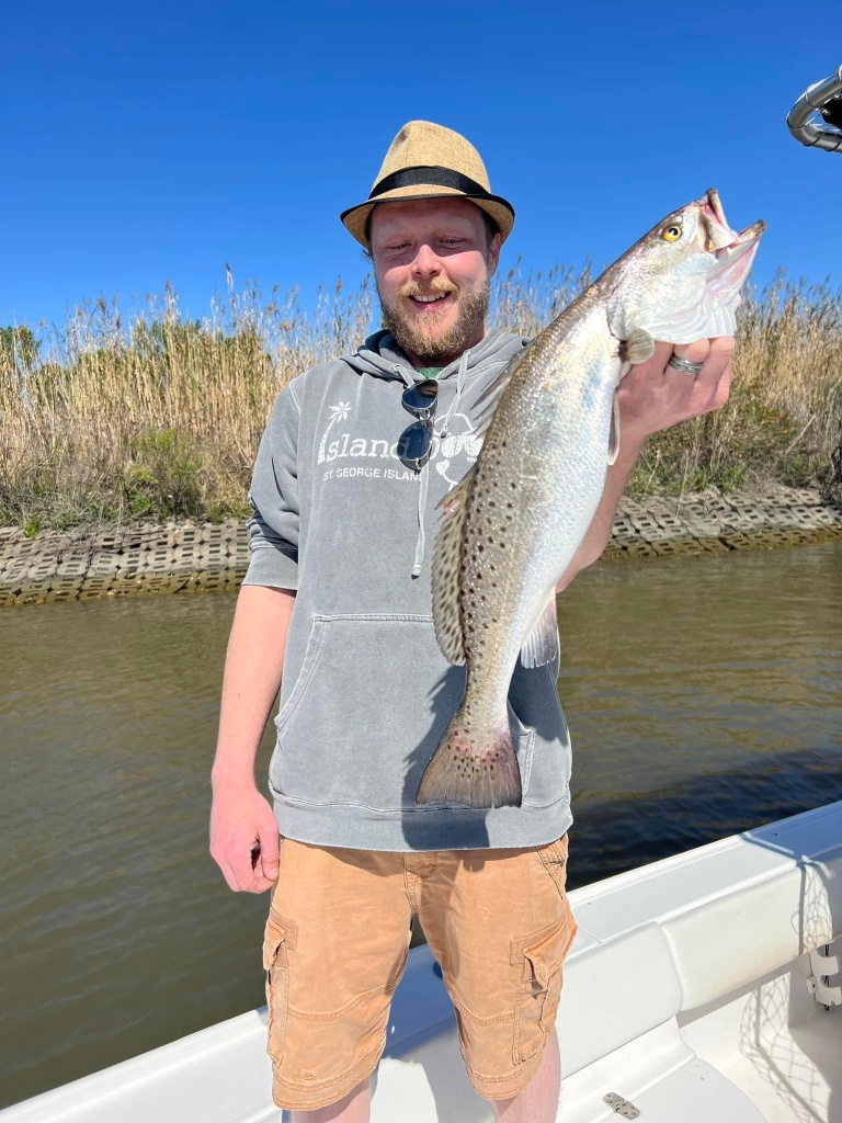 Spotted weakfish caught in TX