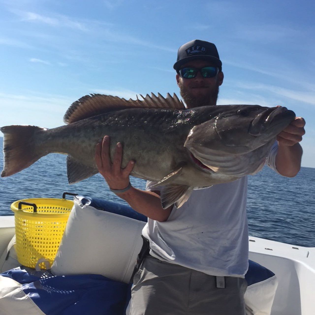 Gag grouper fish caught in FL