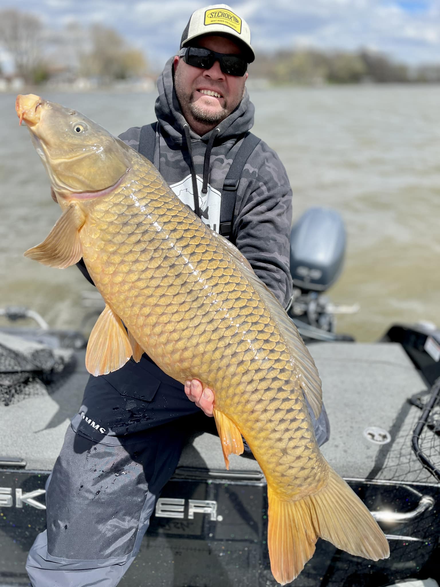 Common carp fishing in Delavan