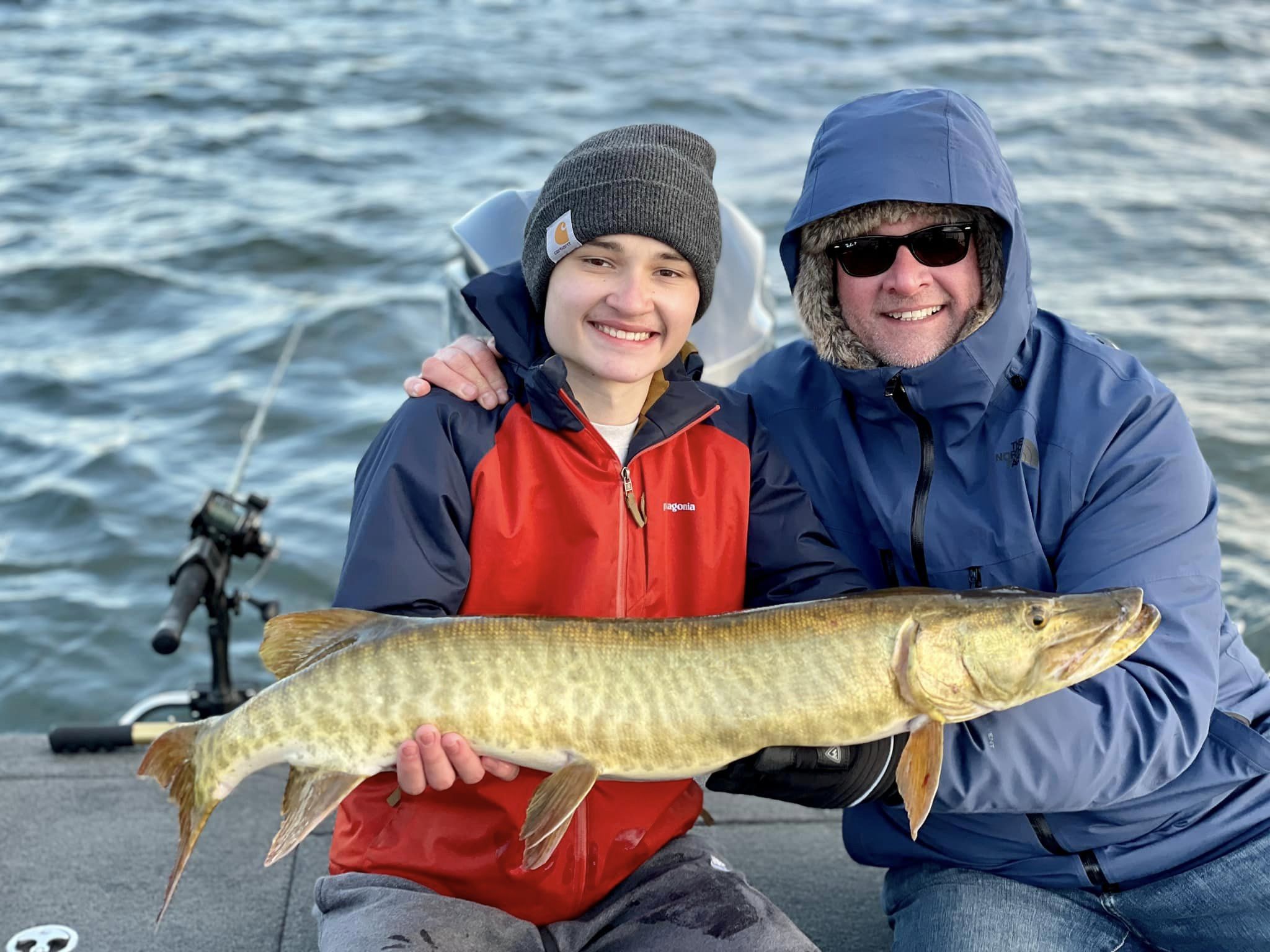 Muskellunge caught fishing in WI