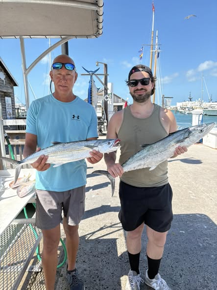 Fresh caught Cero Mackerel and King Mackerel from Key West FL fishing trip