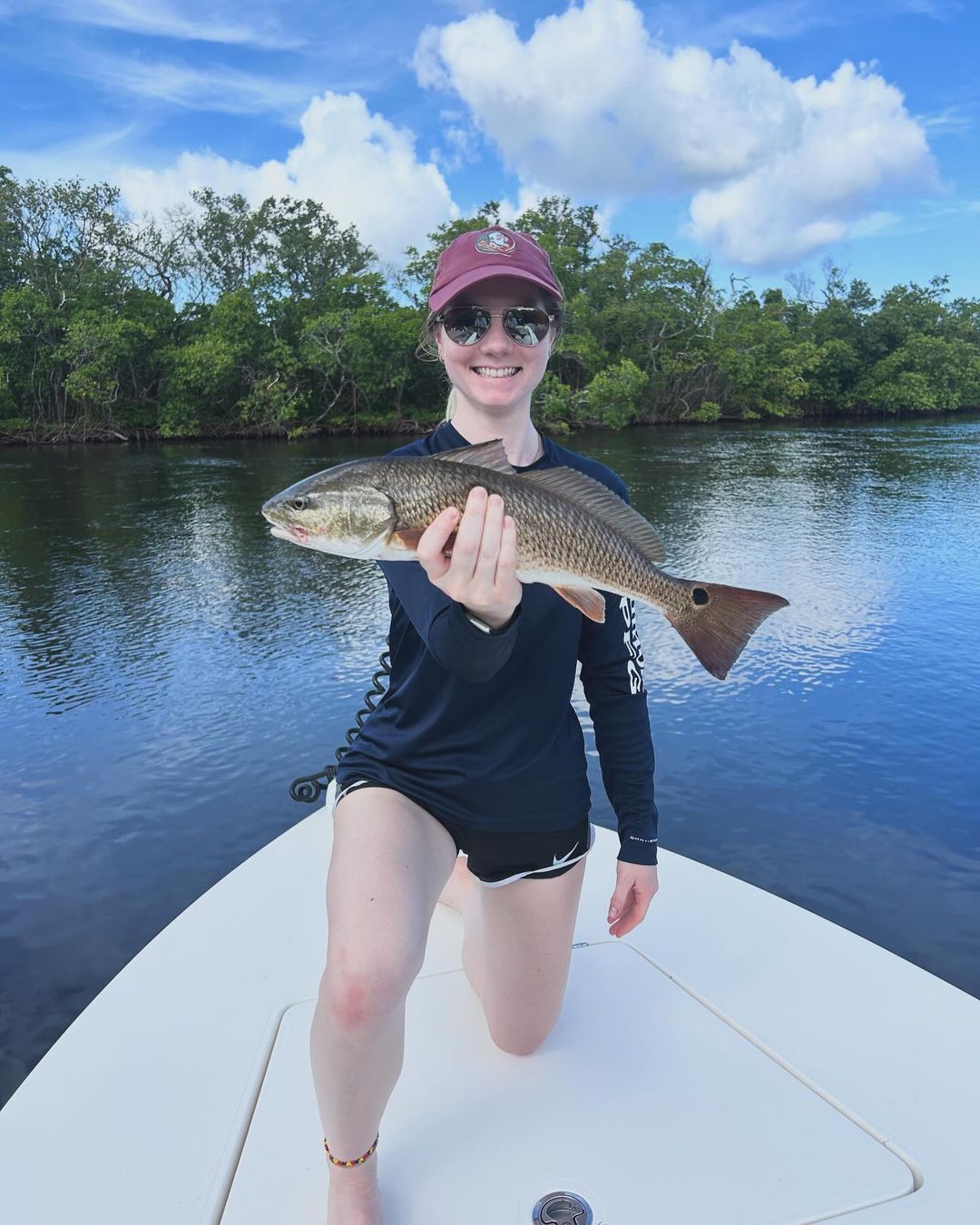 Redfish caught in Naples, Florida