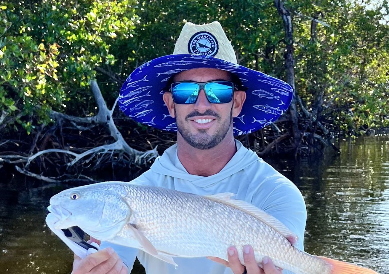 Redfish caught fishing in Naples