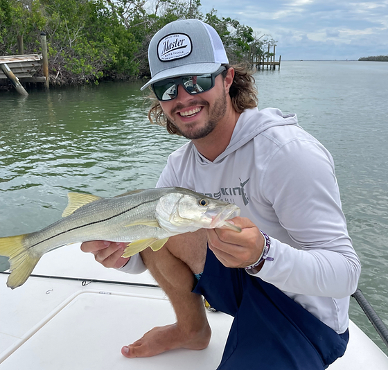 Snook fish caught in Naples, Florida