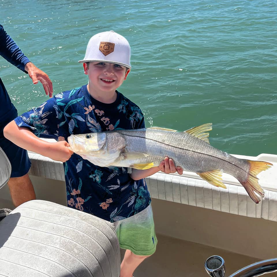 Snook caught while fishing in FL