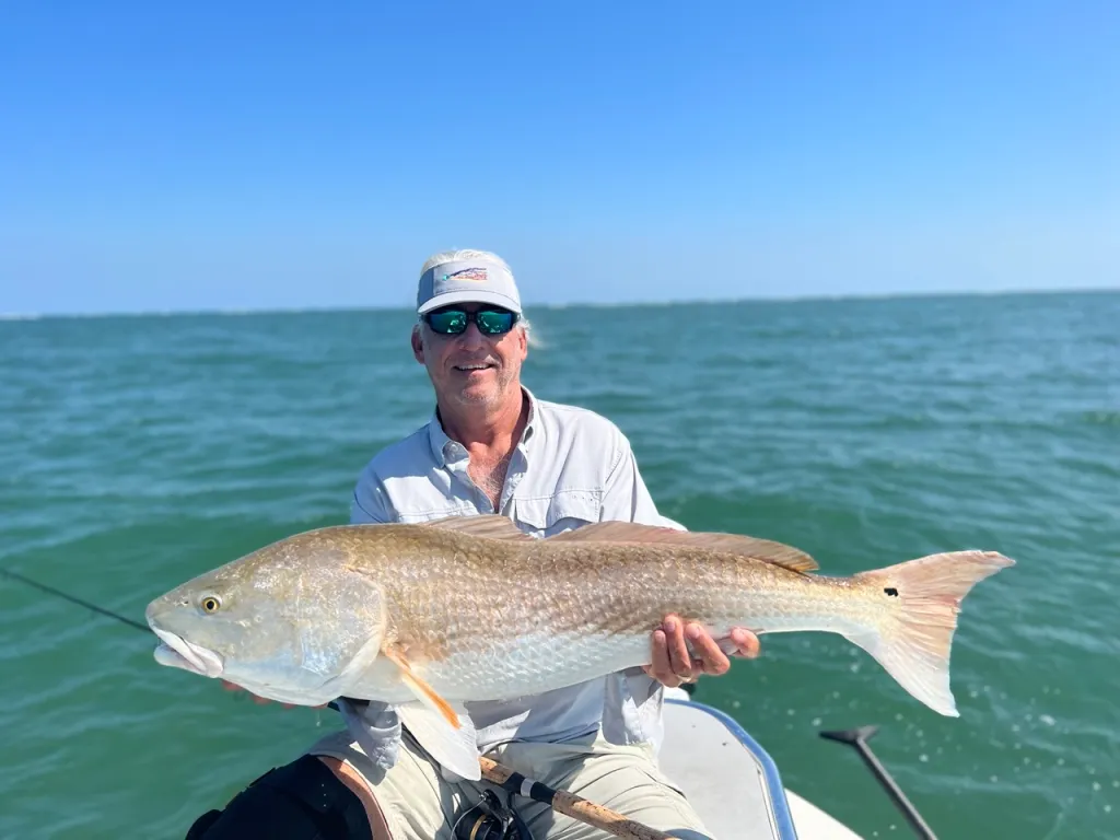 Angler holding a 40-inch fish in Wilmington