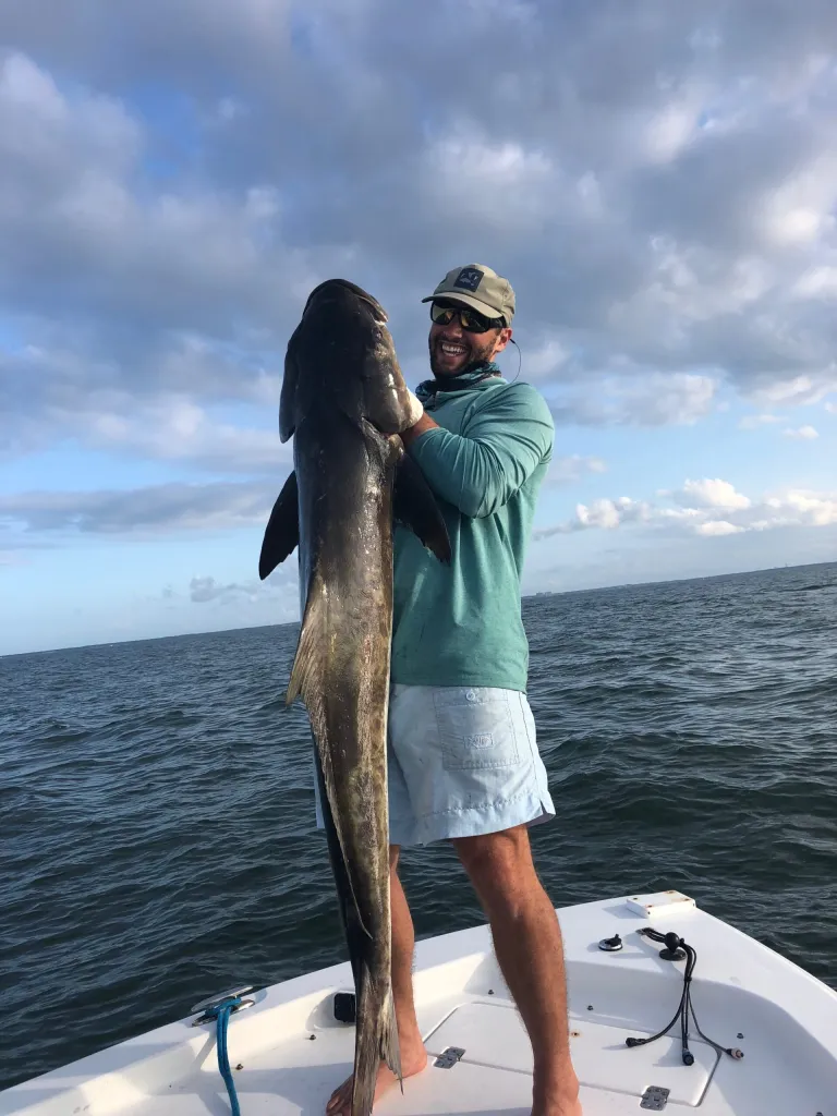 Angler fishing in Wilmington