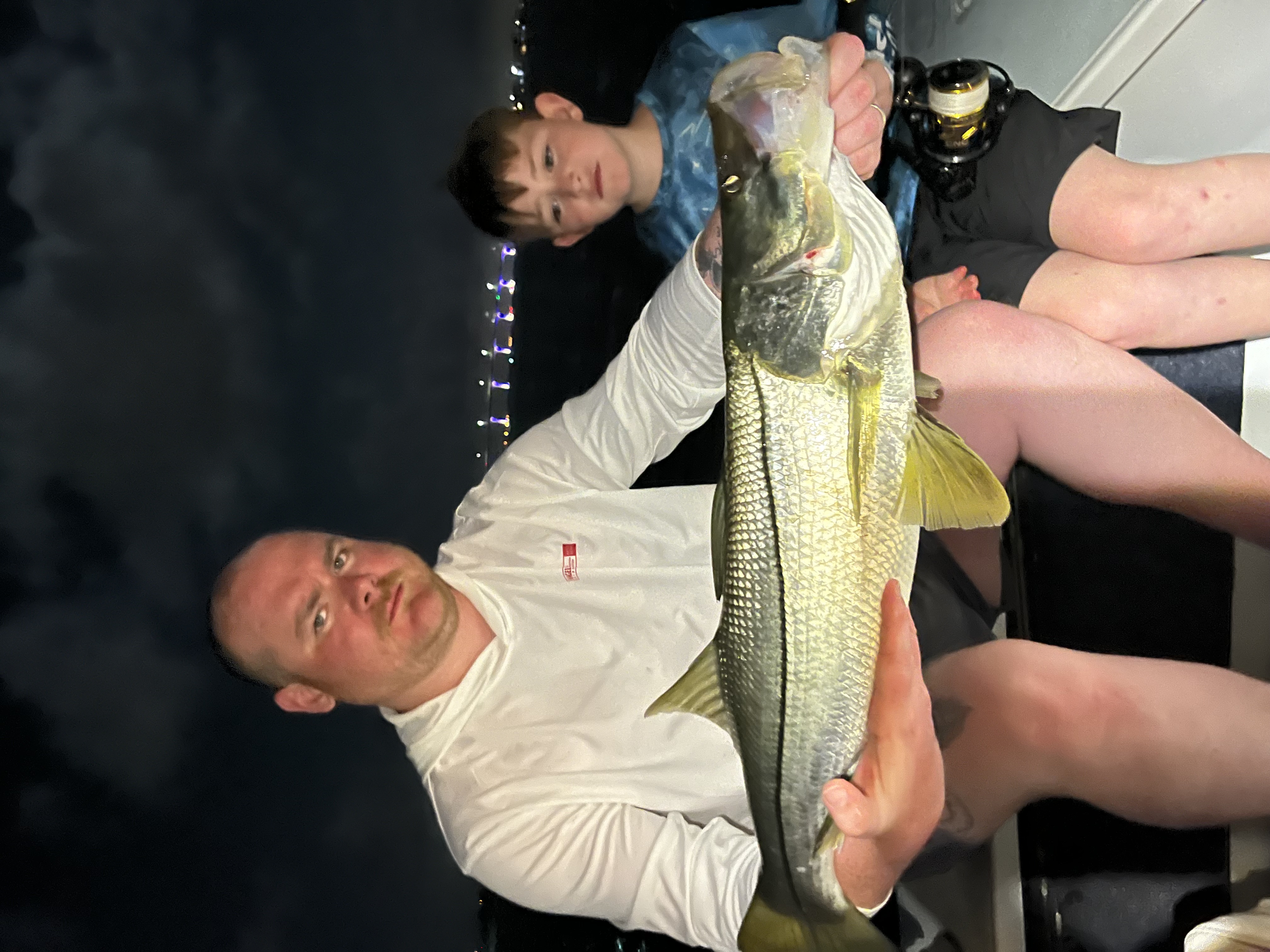 Two people fishing in FL
