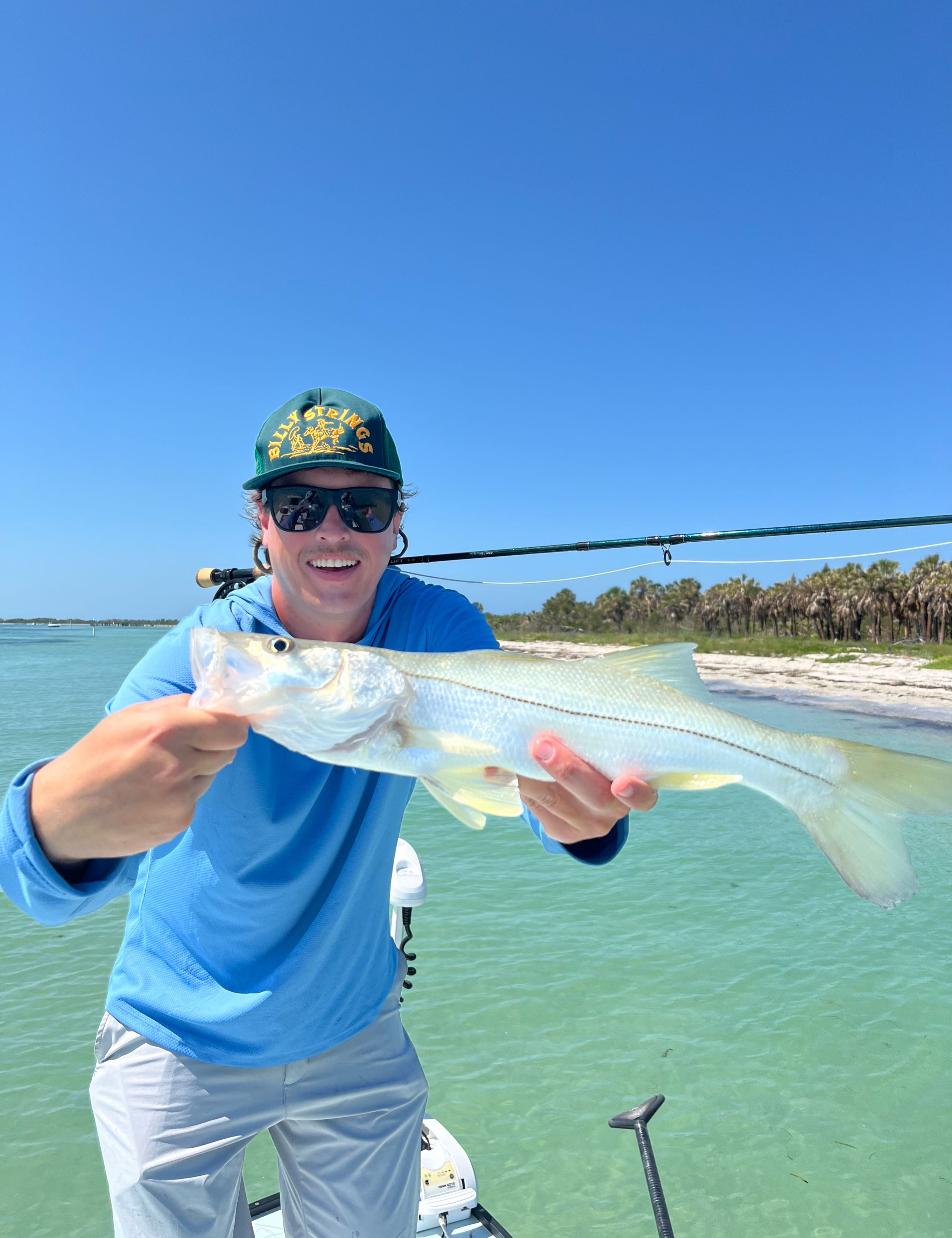 Captain Andy's 4-hour morning inshore fishing charter in St. Petersburg targeting redfish and grouper