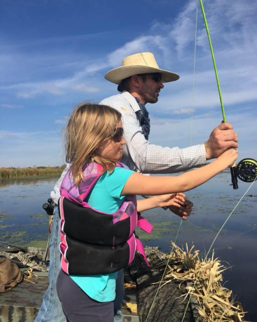Two people enjoying outdoor activity in Wisconsin