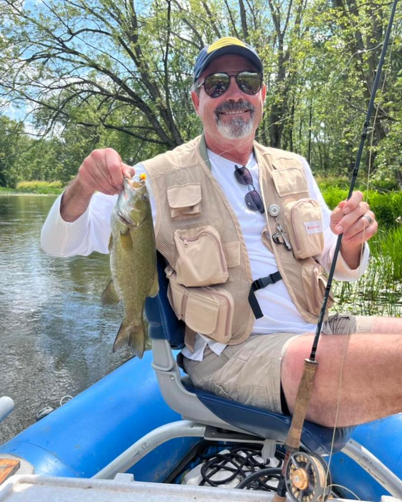 Smallmouth bass caught in Omro