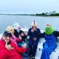 We have fun on our fishing charters!