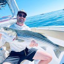 Good Striped Bass and Great Smile! 