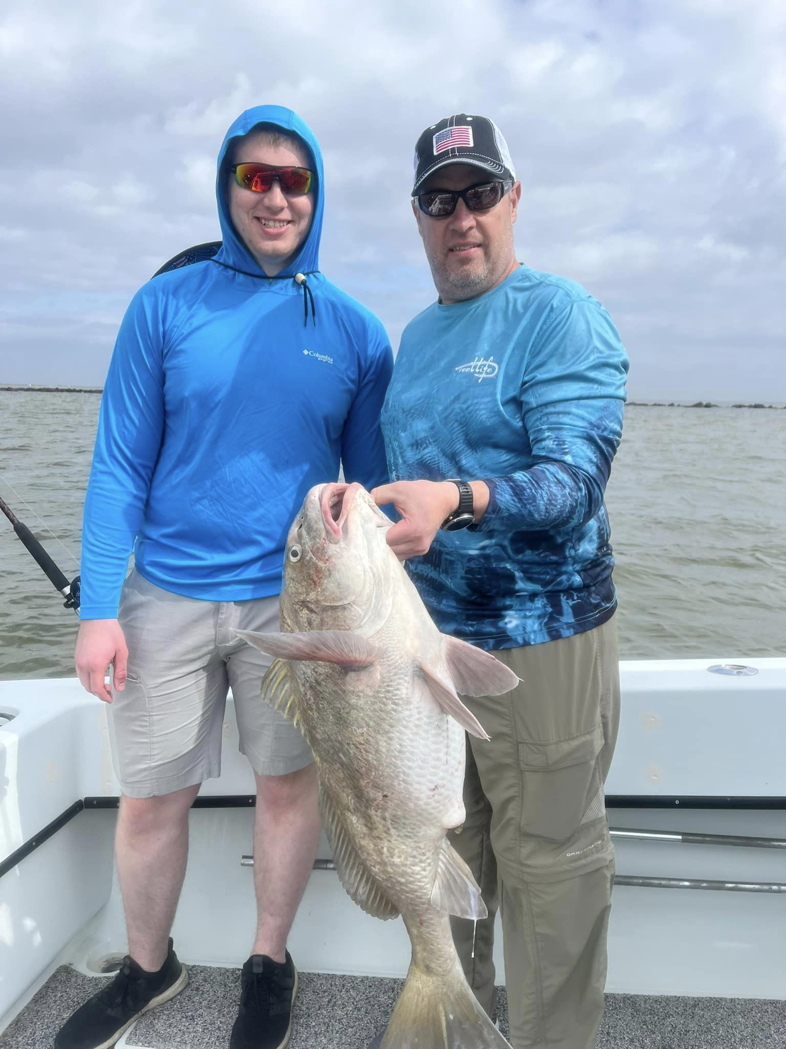 One person fishing in TX