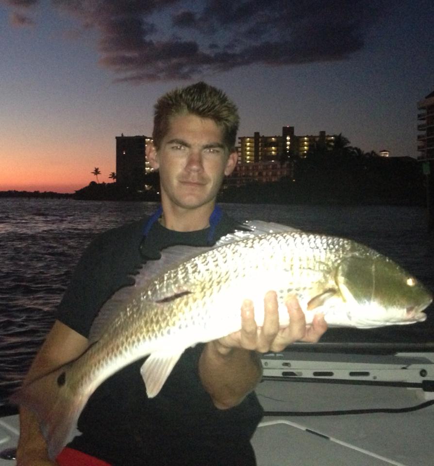 A lone angler fishing in FL