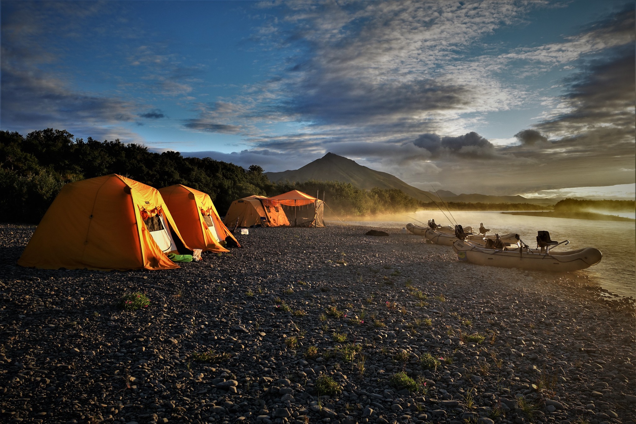 Scenic landscape of Wasilla, Alaska