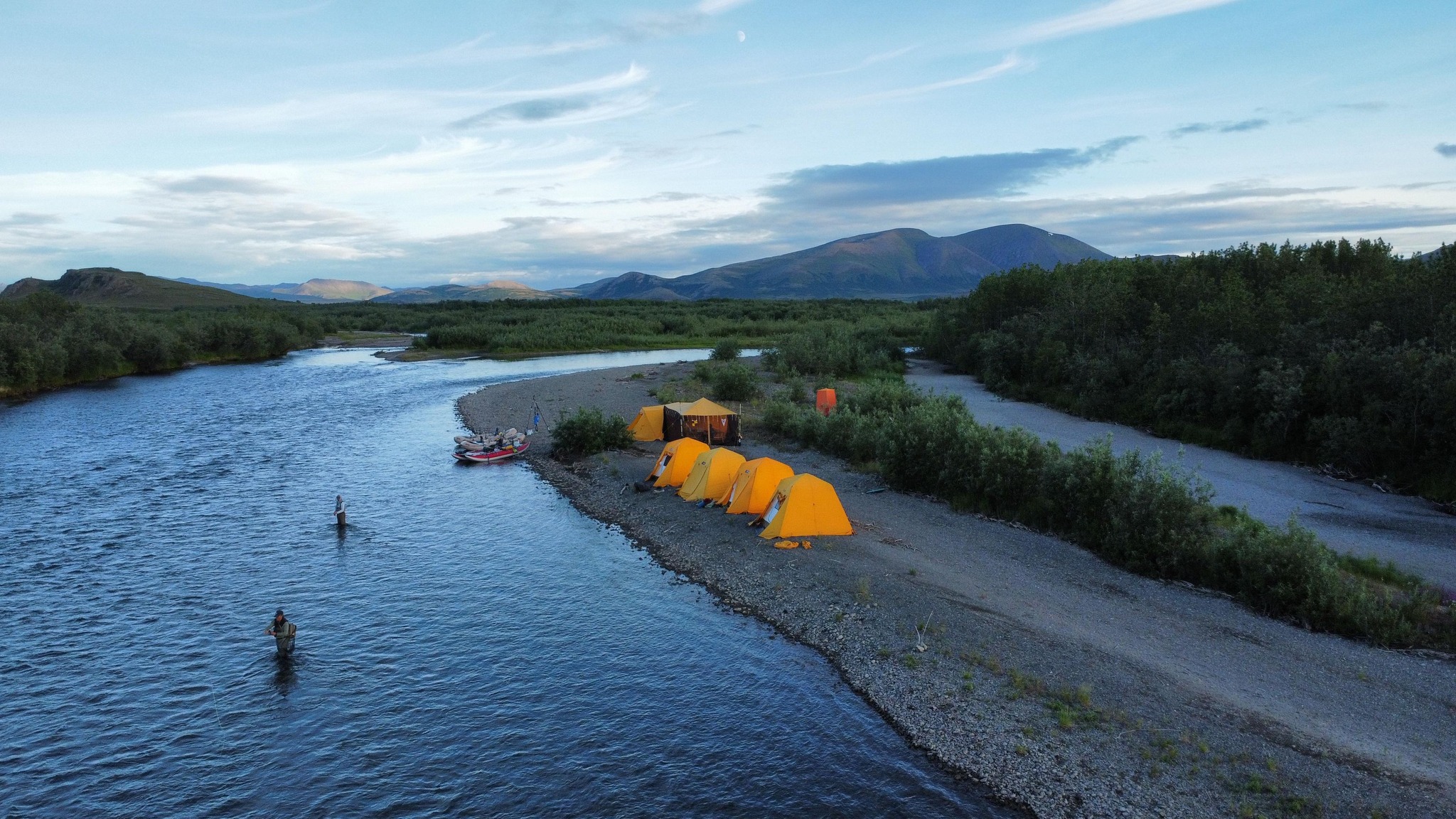 Scenic view of Wasilla, Alaska