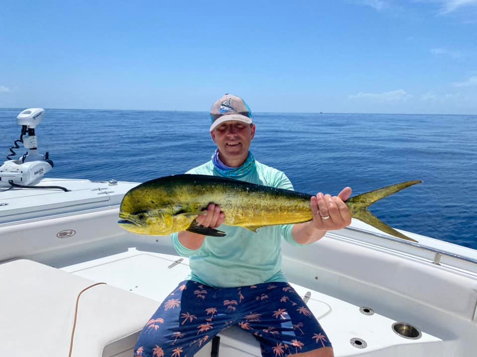 King Mackerel, 21 inches, caught while fishing in FL